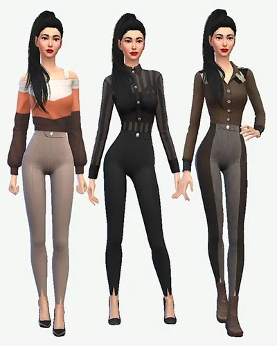The Sims 4 CC Pants