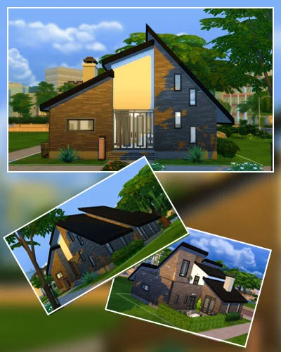 The Sims 4 furnished modern house