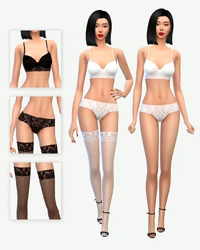 The Sims 4 Lingerie CC