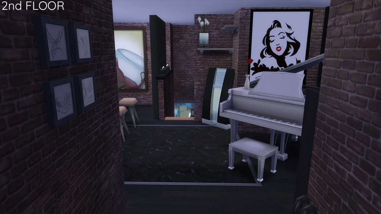 The sims 4 Apartment 701 inside view