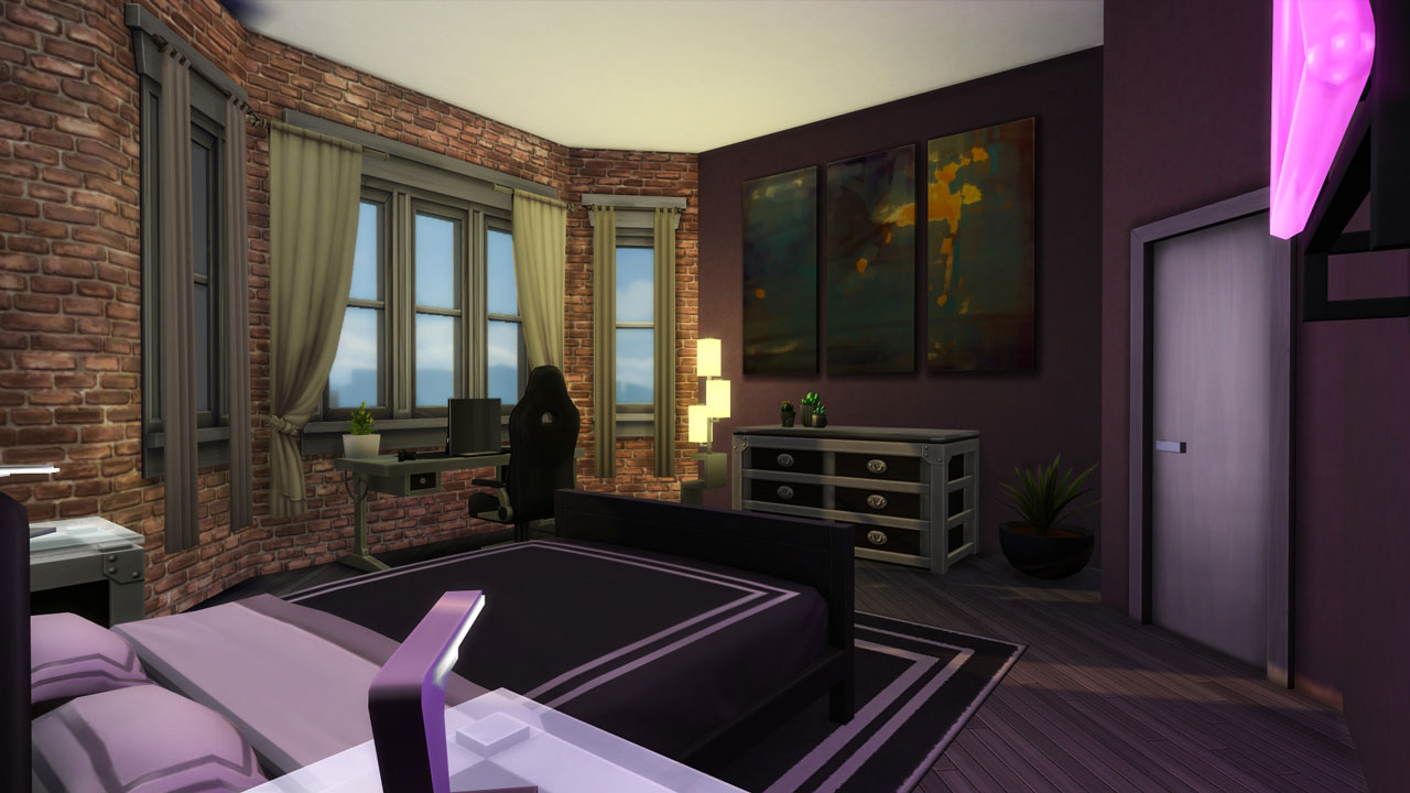 The sims 4 18 Culpepper House bedroom