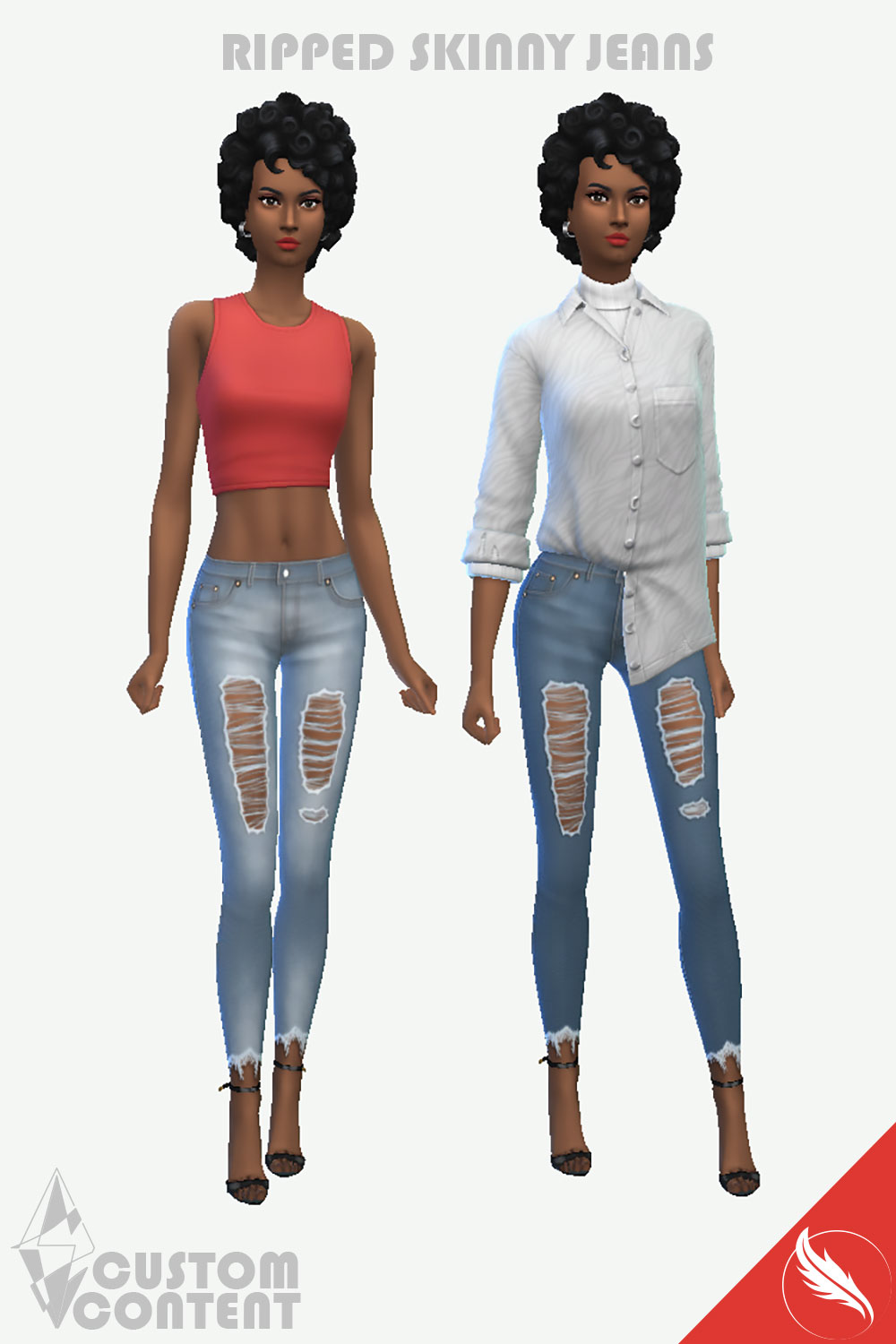 The Sims 4 Ripped Jeans