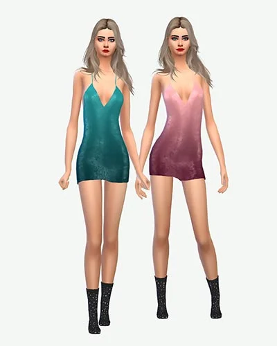 The Sims 4 Mini Dress Custom Content