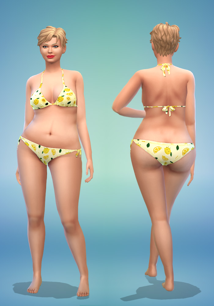 The sims 4 cc bikini set