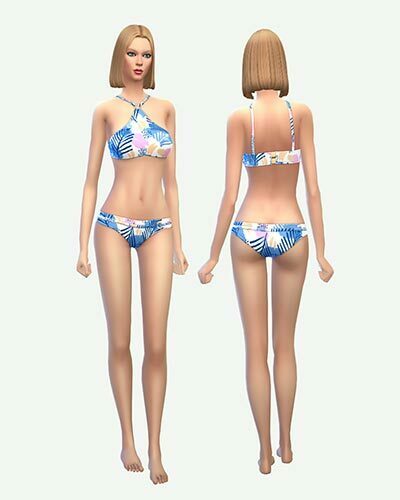 The Sims 4 CC Bikini