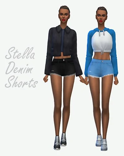 The sims 4 CC Mini Shorts