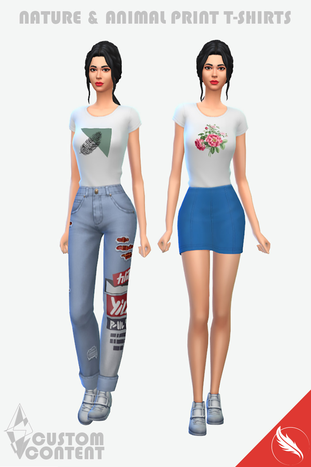 The Sims 4 CC T-Shirts