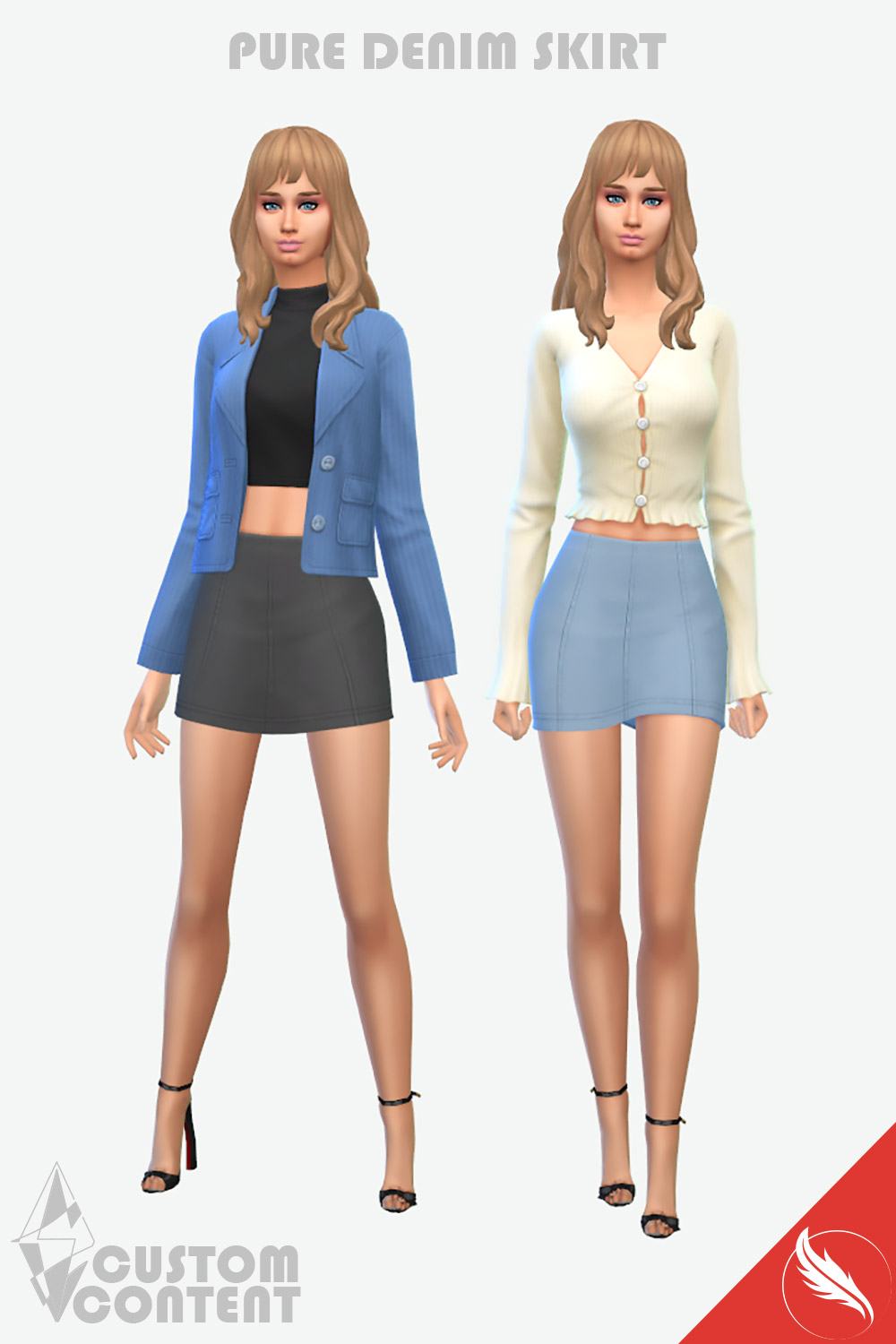 The Sims 4 Mini Skirt CC