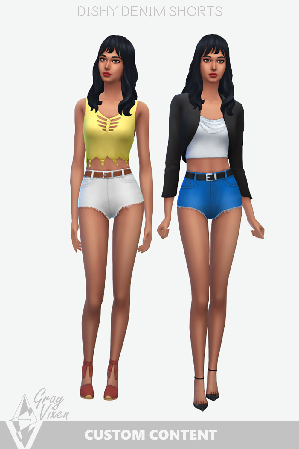 The Sims 4 Denim Shorts