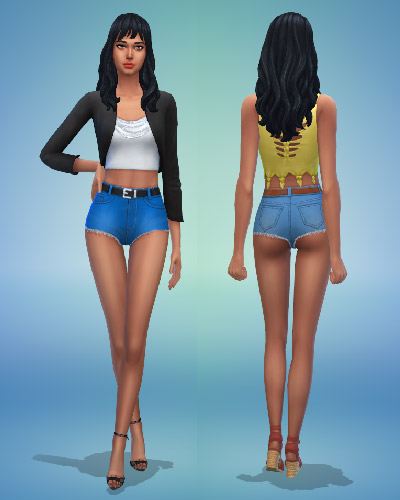 The Sims 4 cc Shorts