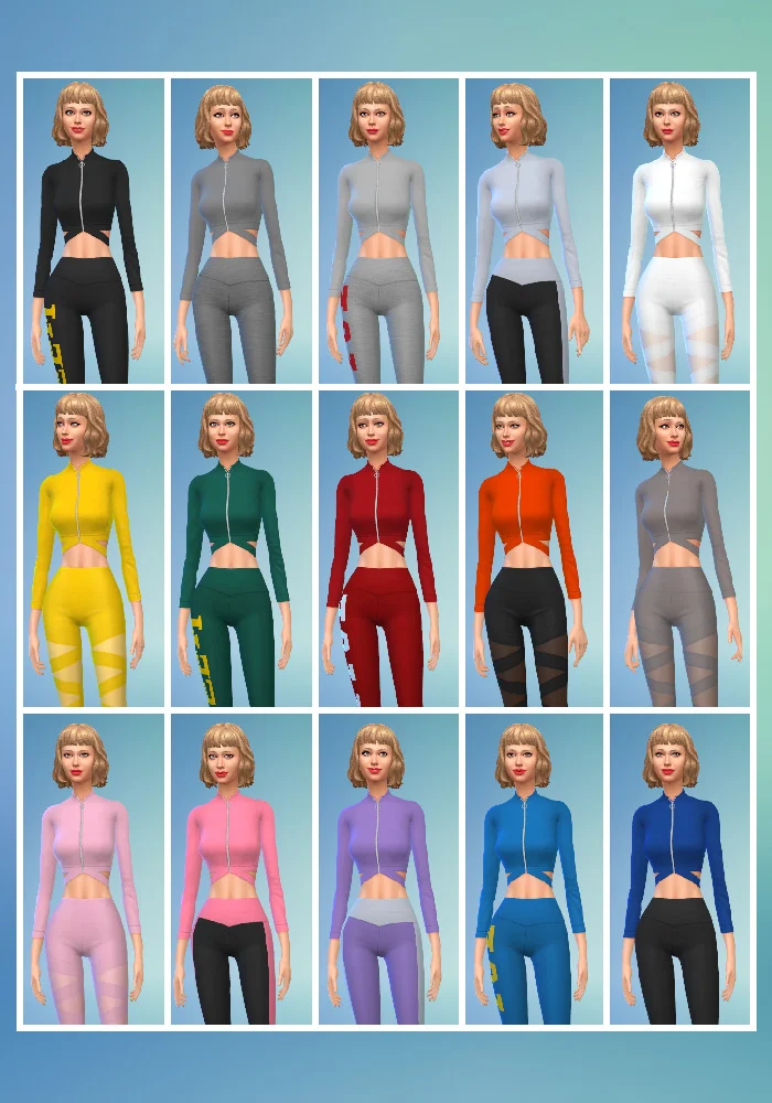 The Sims 4 Sports Top