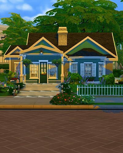 The Sims 4 Stylish Starter Home