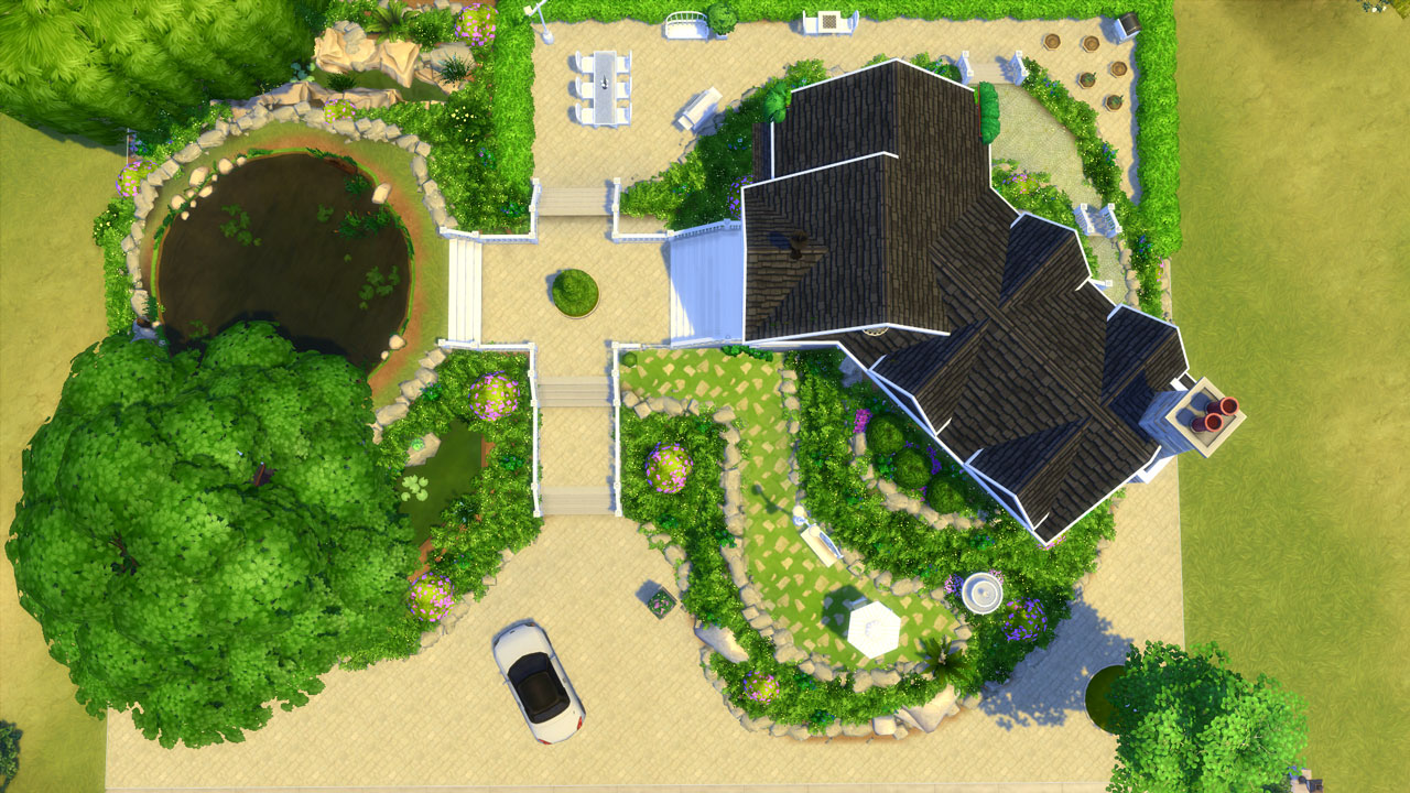 The Sims 4 Tiny Dream House Plan CokiCreative