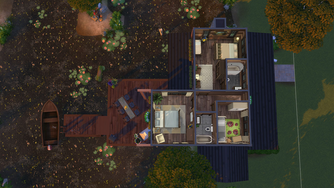 the sims 4 lake house