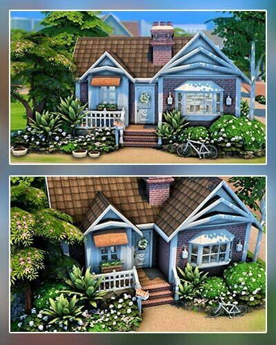 The Sims 4 Small Brick Home