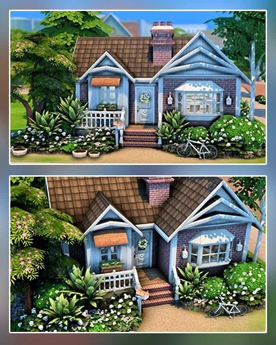 The Sims 4 Small Brick Home
