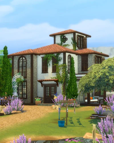 The sims 4 italian villa