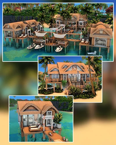 The Sims 4 Maledives Resort