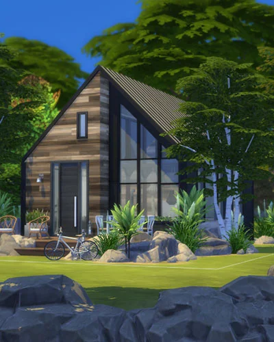 The sims 4 Small Scandi Home