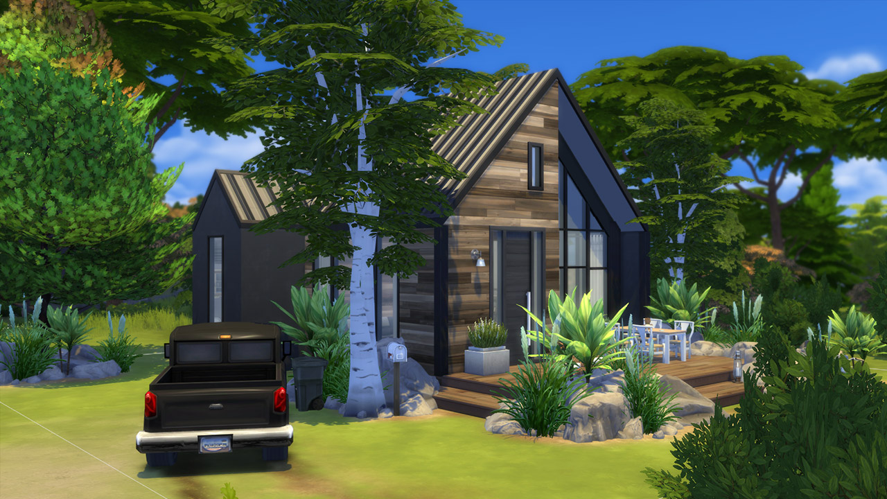 The sims 4 Small Scandi Home