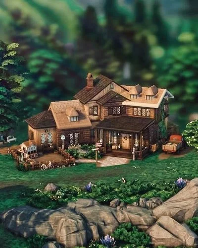The sims 4 cottage
