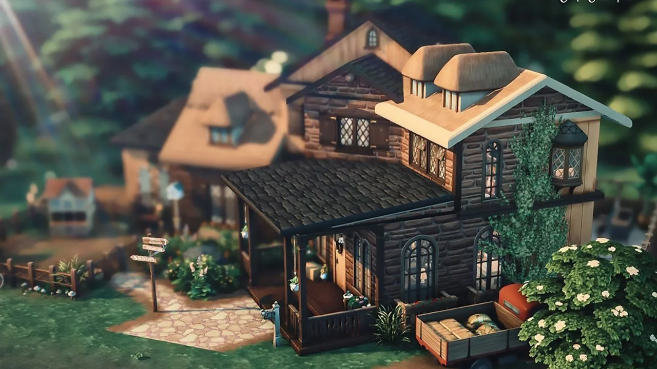 The sims 4 cottage