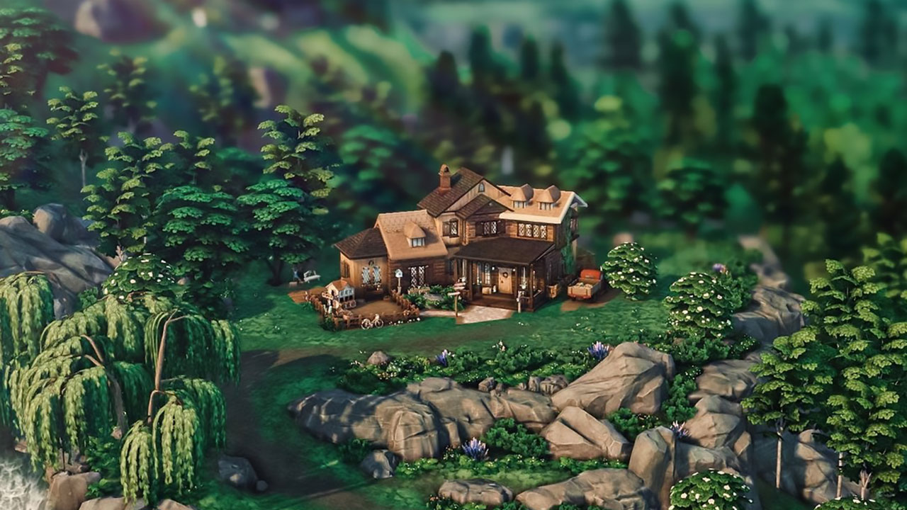 The sims 4 cottage