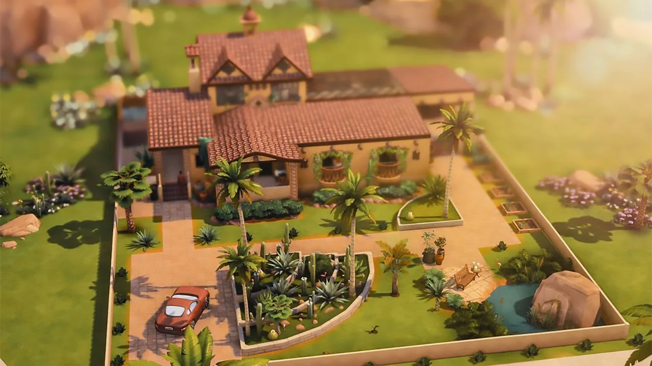 The Sims 4 Oasis Springs Desert Home