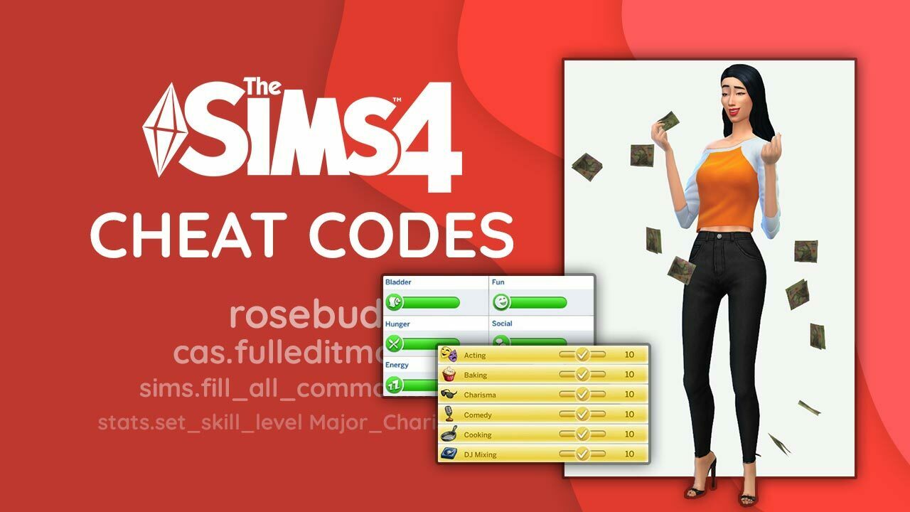 Cheat codes for The Sims 4  Sims cheats, Sims 4 cheats, Sims