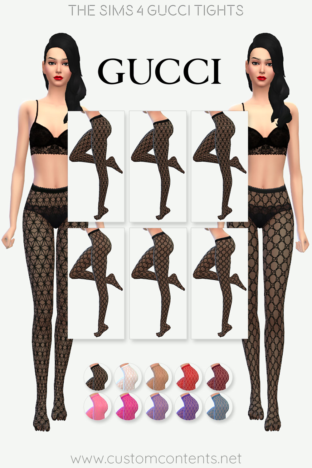 The Sims 4 Gucci Tights