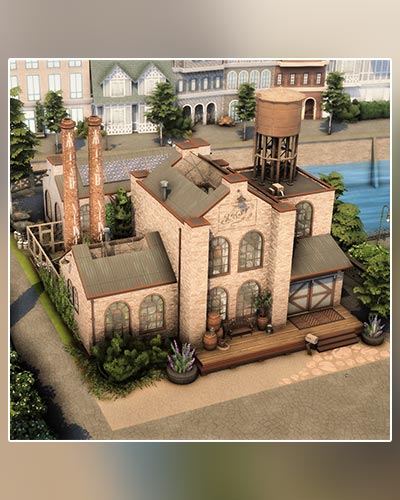 The Sims 4 Behr Brewery Conversion