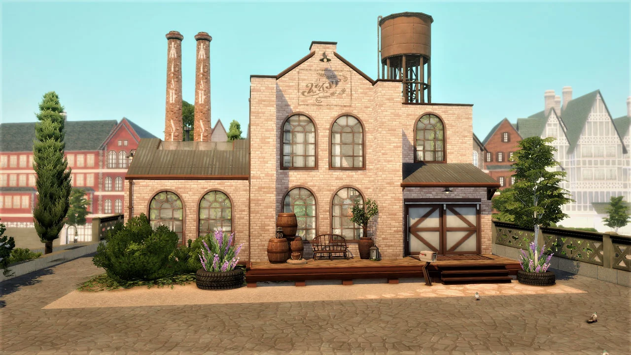 The Sims 4 Behr Brewery Conversion