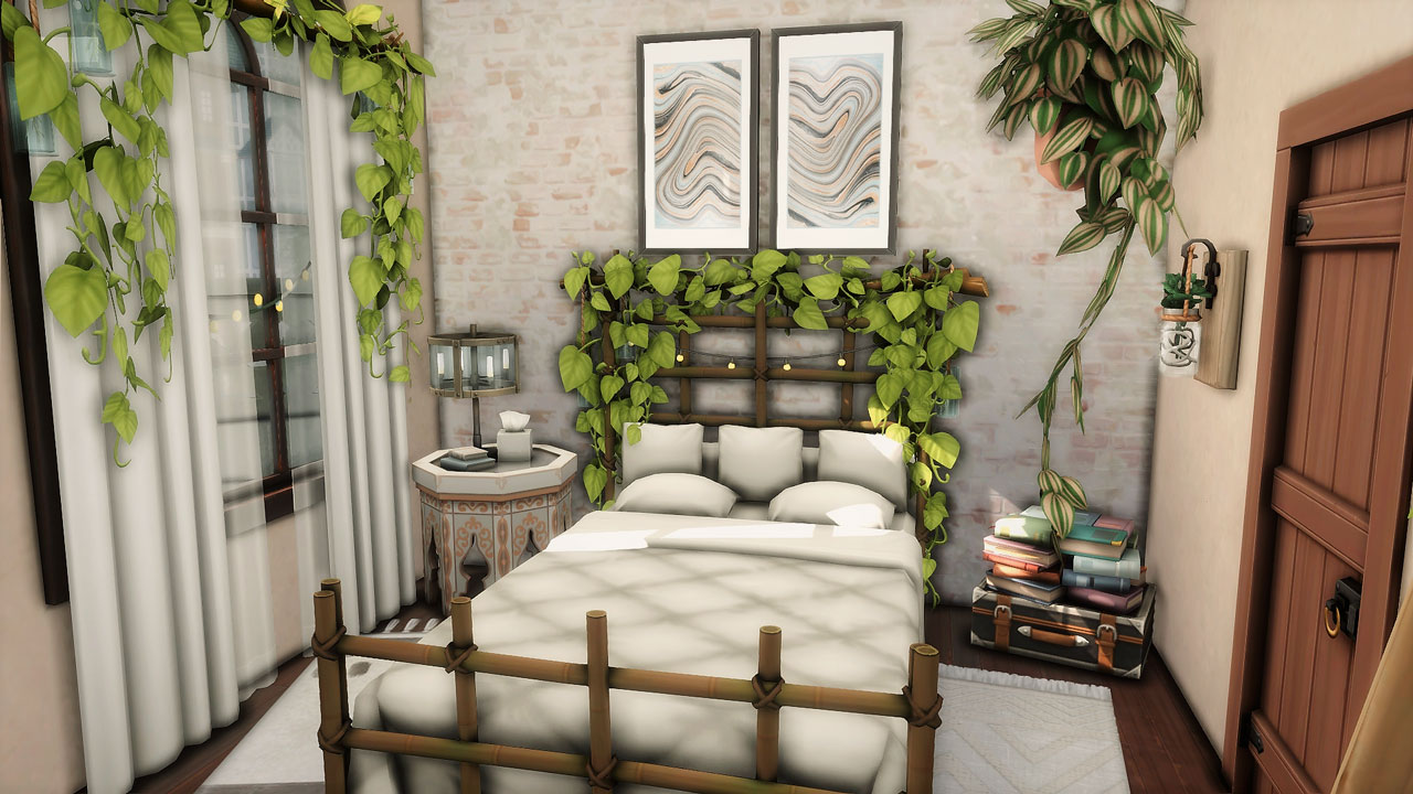 The Sims 4 Behr Brewery Conversion Bedroom