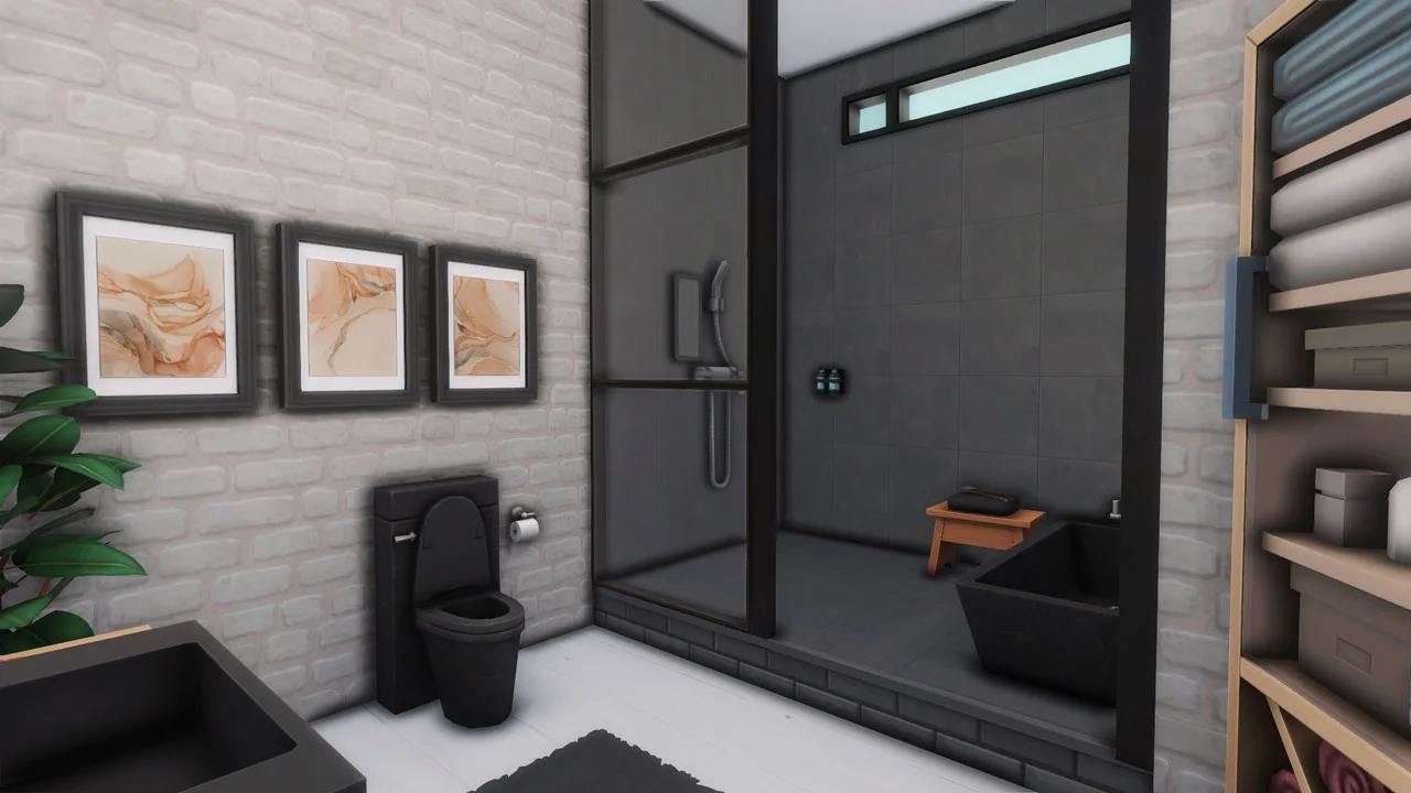 The Sims 4 Big Family House Bathroom