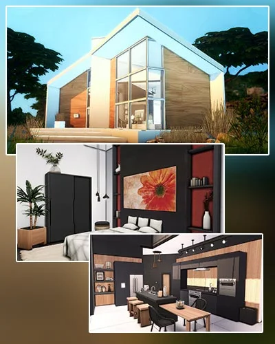 The sims 4 vlogger home