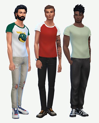mild bind vant The Sims 4 Tops & T-Shirts CC - The Sims 4 Custom Content