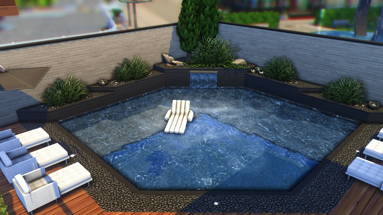 The Sims 4 Spa pool