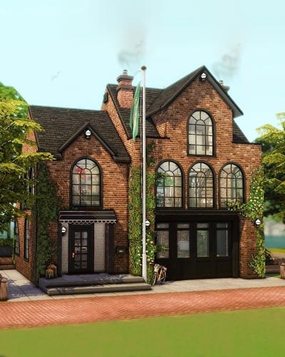 The Sims 4 Converted Fire Station