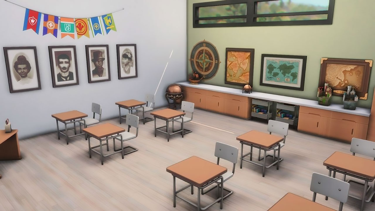 The Sims 4 High School Classroom