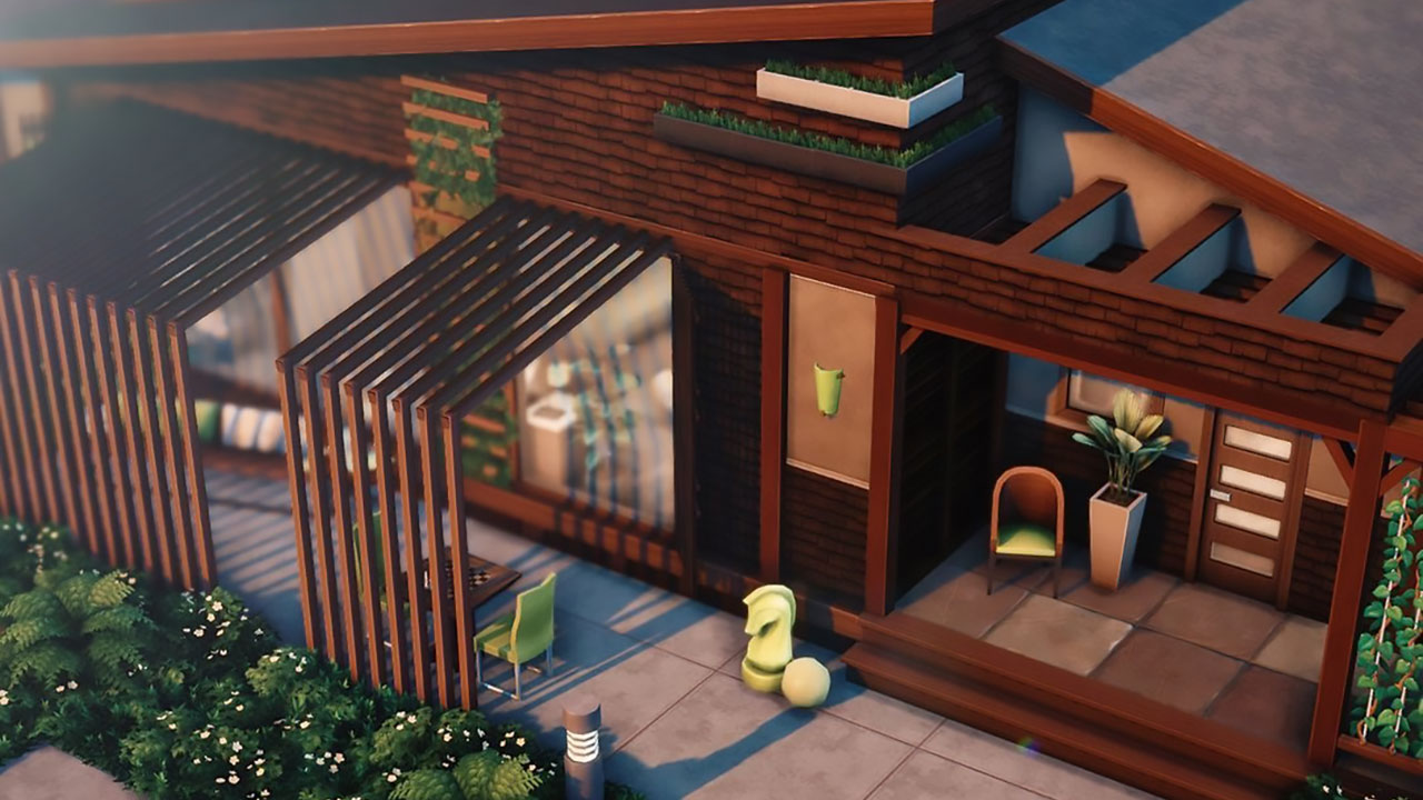 The Sims 4 Midcentury House