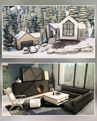 The Sims 4 Nordic Nest