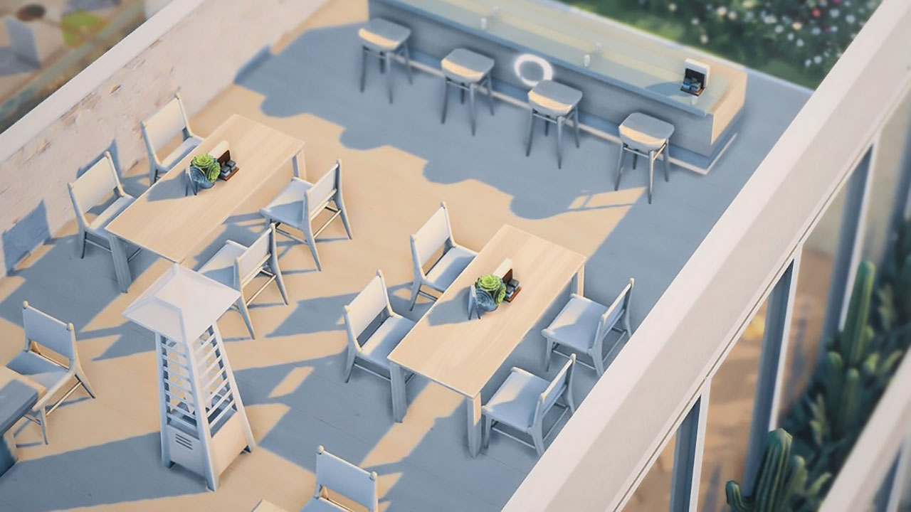 The Sims 4 Restaurant