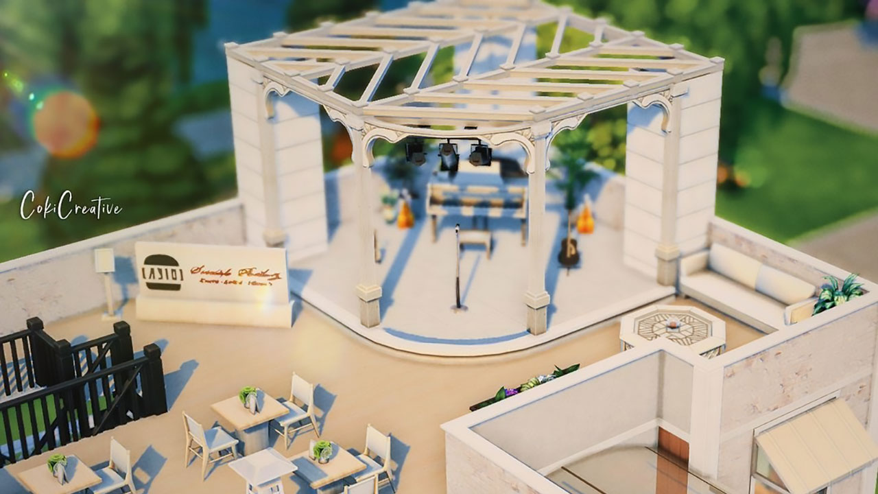 The Sims 4 Restaurant Terrace
