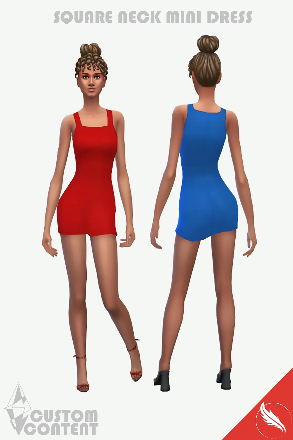 The Sims 4 CC Mini Dress