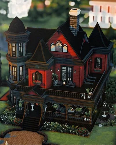 The Sims 4 Goth Family Home