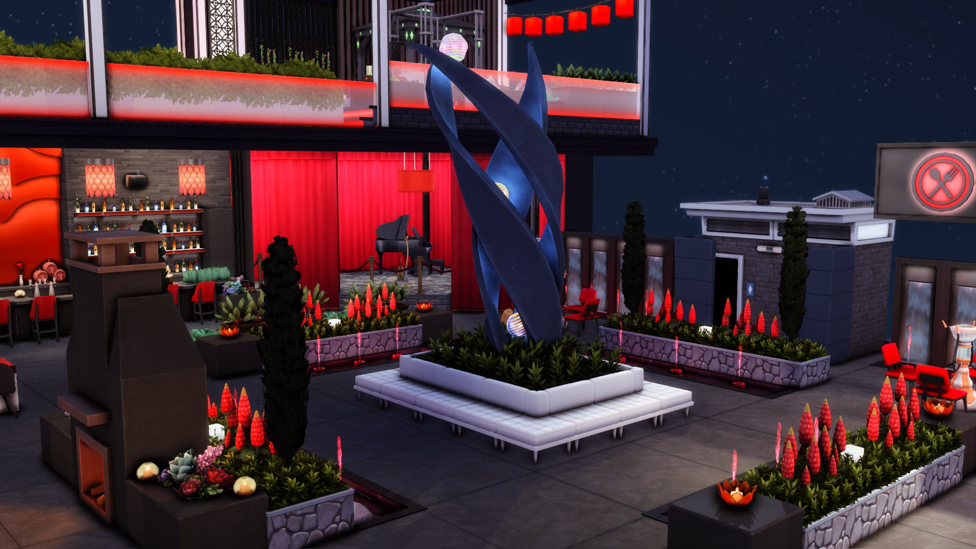 The Sims 4 Stargazer Restaurant