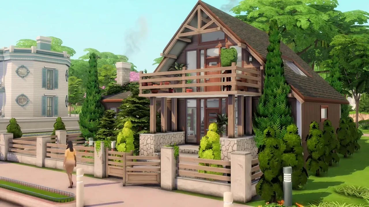 The Sims 4 Base Game House
