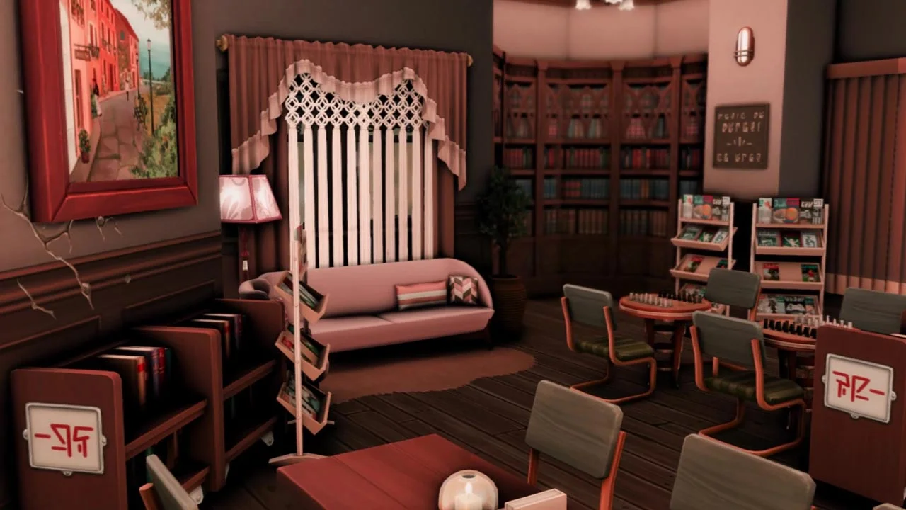 The Sims 4 Copperdale Library