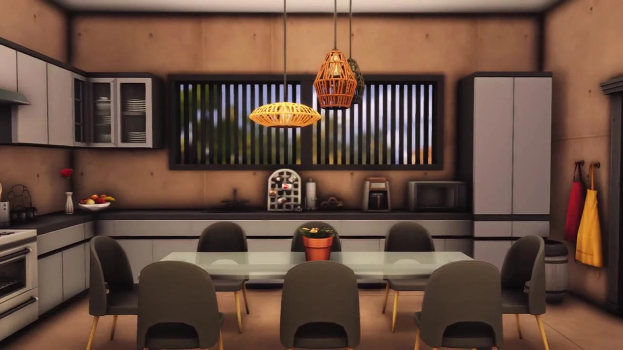 The Sims 4 Desert Family House Kitchen