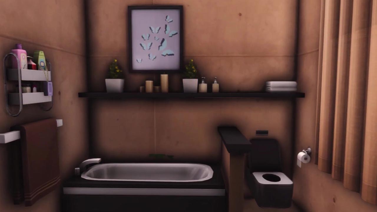 The Sims 4 Desert Family House Bathroom